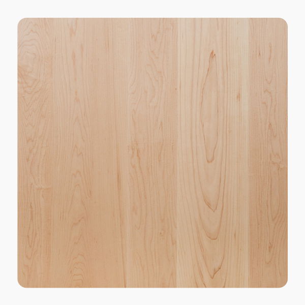 Solid maple on sale table top